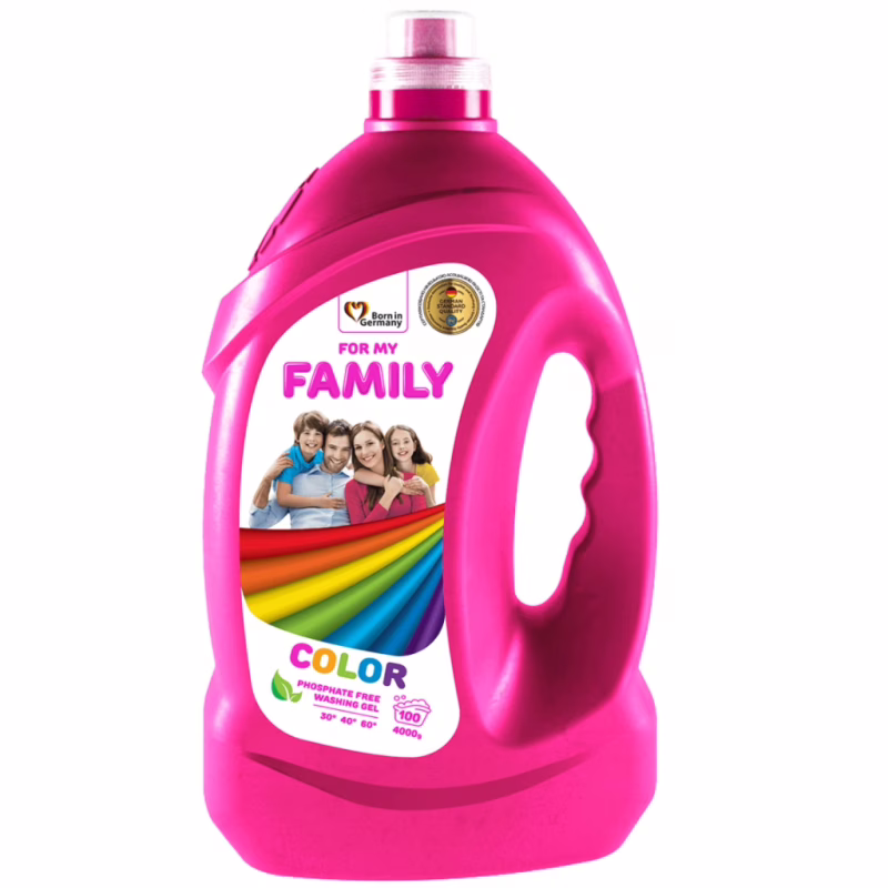 Гель для прання For My Family Для кольорових речей 4 кг (4823128001928)