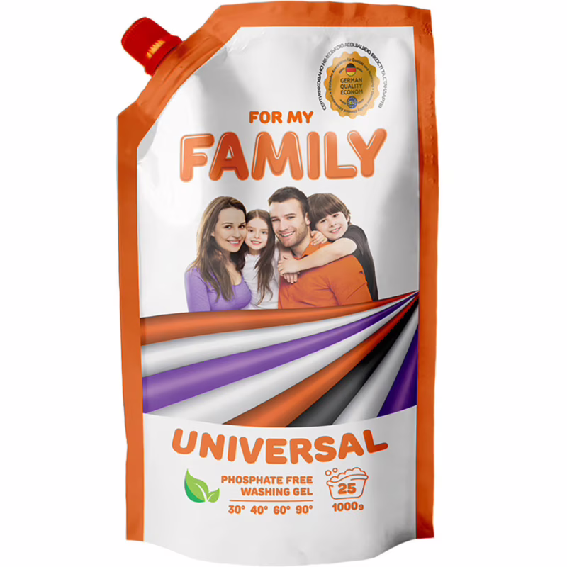 Гель для стирки For My Family Универсальный 1 кг (4260637721235)