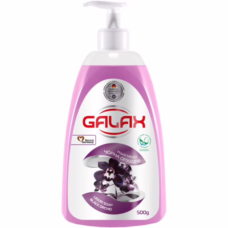 Рідке мило Galax Чорна орхідея 500 г (4823128000839)