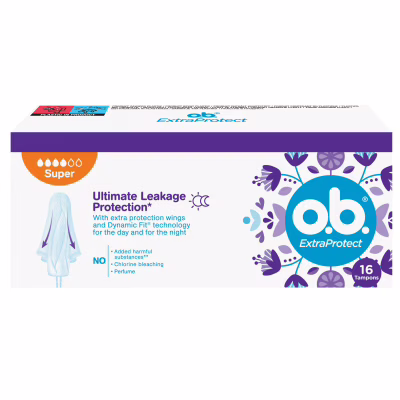 Тампоны o.b. ExtraDefence Super 16 шт. (3574661467702/3574661626062)