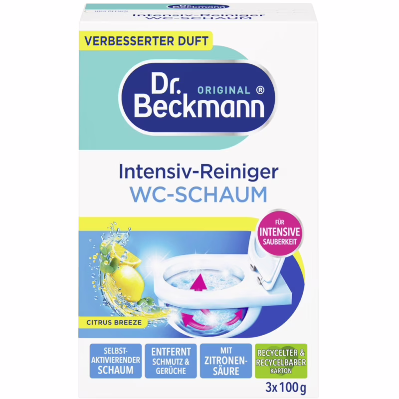 Засіб для чищення унітазу Dr. Beckmann 3 x 100 г (4008455077918)