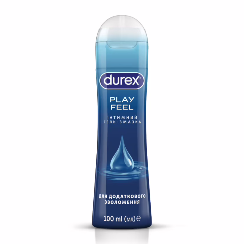 Інтимний гель-змазка Durex Play Feel для додаткового зволоження (лубрикант) 100 мл (4820108005129)