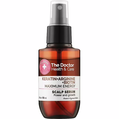 Сироватка для волосся The Doctor Health & Care Keratin + Arginine + Biotin Максимум енергії 89 мл (8588009351023)