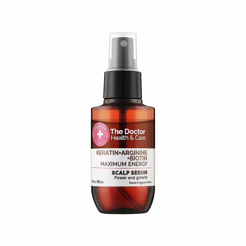 Сироватка для волосся The Doctor Health & Care Keratin + Arginine + Biotin Максимум енергії 89 мл (8588009351023)