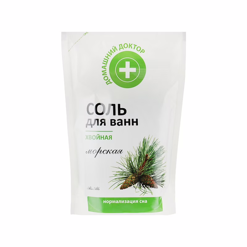 Сіль для ванн Домашній Доктор Хвойна 500 г (4823015923395)