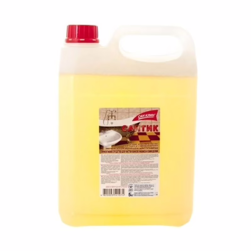 Жидкость для чистки ванн San Clean Сантик для сантехники 5 кг (4820003541074)
