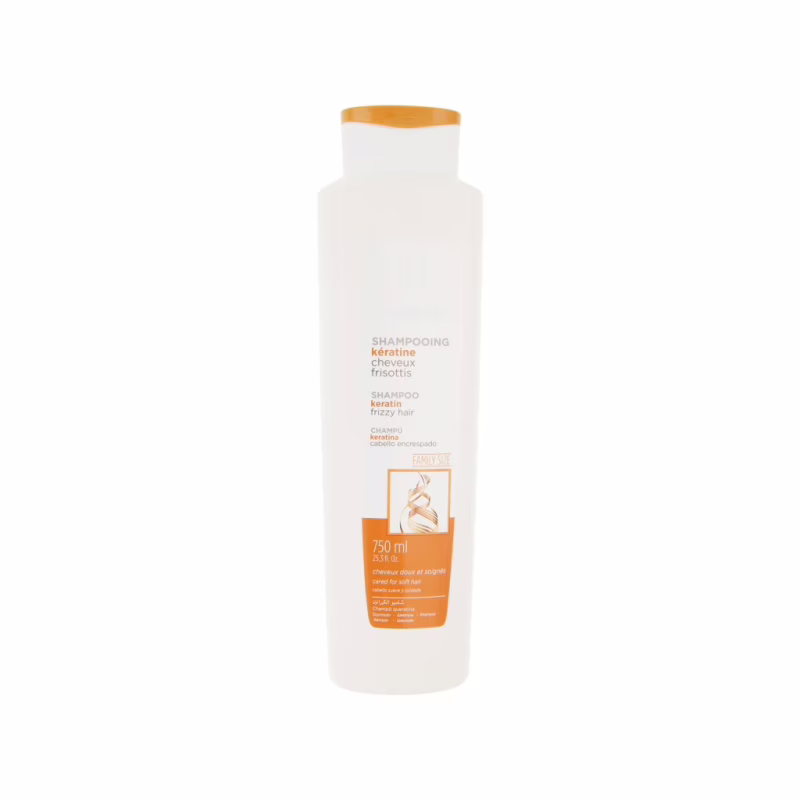 Шампунь Sairo Keratin Frizzy Hair З кератином для кучерявого волосся 750 мл (8433295051167)