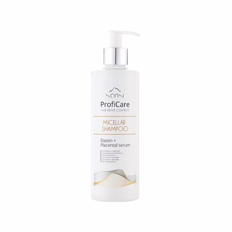 Шампунь Sansi ProfiCare Hair Repair Complex Micellar Shampoo Мицеллярный 400 мл (4823107603709)