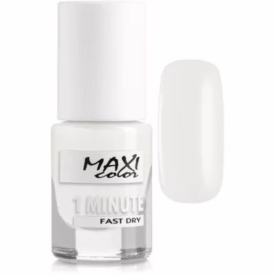 Лак для ногтей Maxi Color 1 Minute Fast Dry 003 (4823082004126)