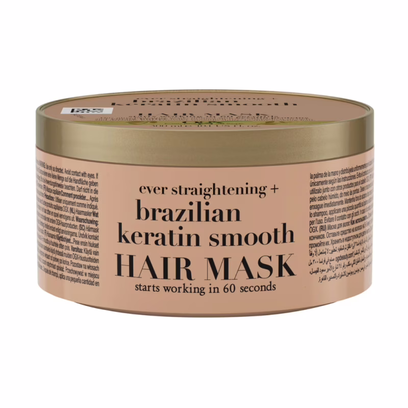 Маска для волос OGX Brazilian Keratin Smooth Разглаживающая 300 мл (3574661711003)