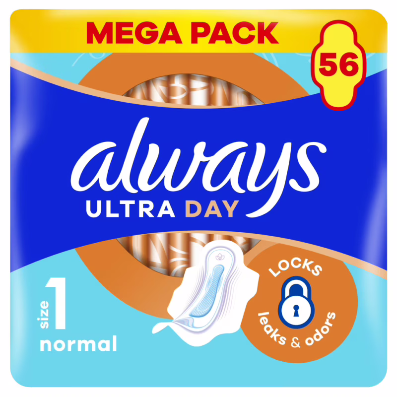Гигиенические прокладки Always Ultra Normal (Размер 1) 56 шт. (8700216450348)