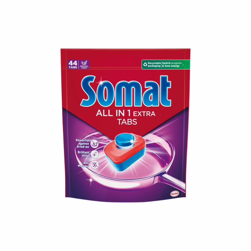 Таблетки для посудомийних машин Somat All in 1 Extra 44 шт. (9000101809190)