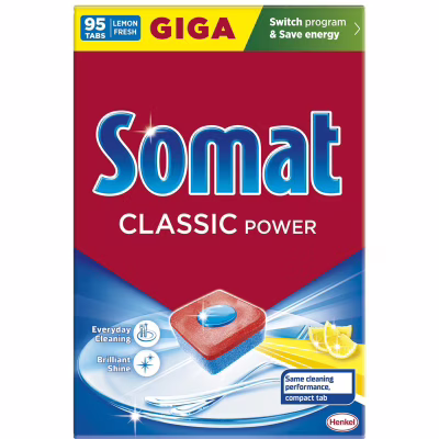 Таблетки для посудомоечных машин Somat Classic Power 95 шт. (9000101810059)