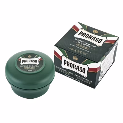 Мило для гоління Proraso Тонізувальне з екстрактом евкаліпту та ментолом 150 мл (8004395001149)