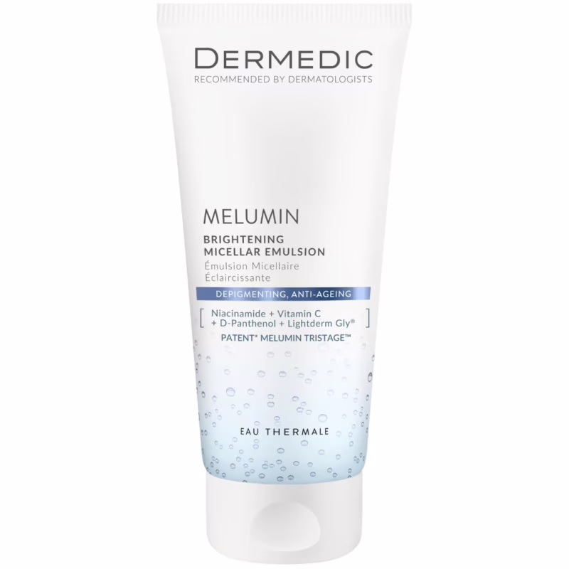 Эмульсия для лица Dermedic Melumin Depigmenting Мицеллярная Осветляющая 200 мл (5901643175122)