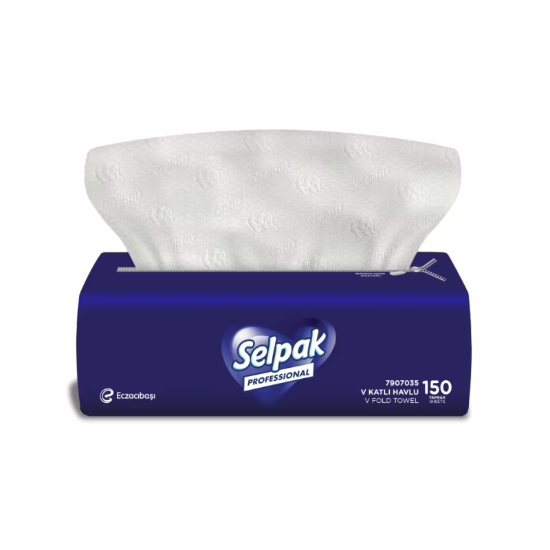Бумажные полотенца Selpak Professional Premium V-сложение 2 слоя 150 шт. (8590530066021)