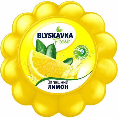 Освежитель воздуха Blyskavka Fresh Гелевый Душистый лимон 150 мл (4820214190603)