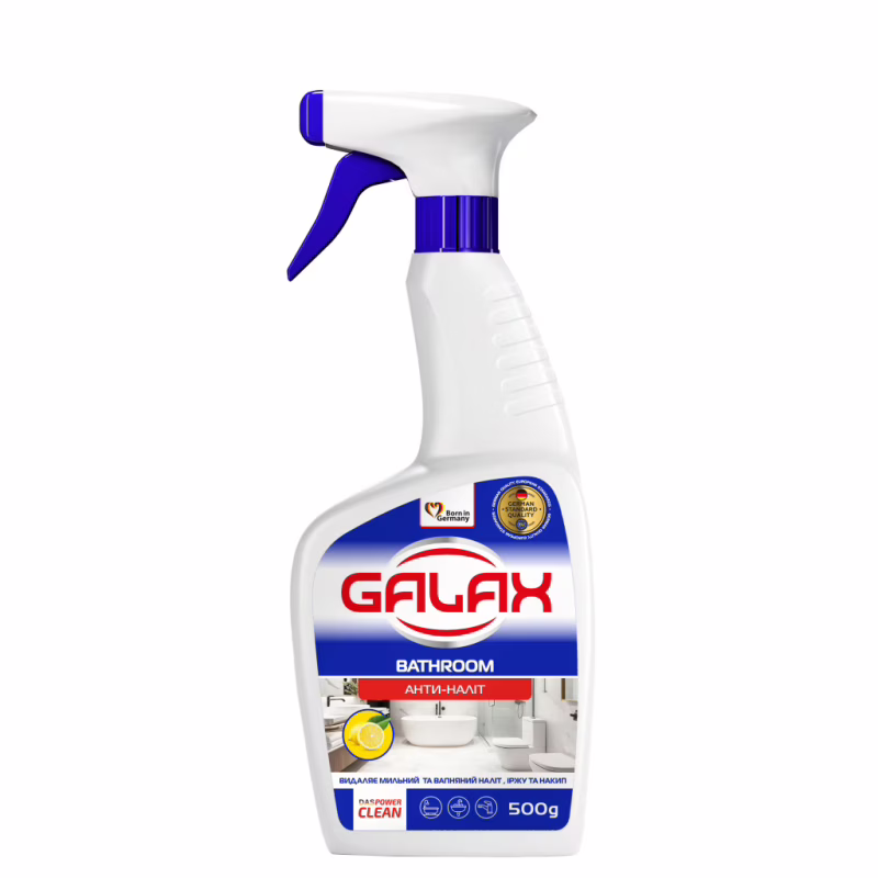 Спрей для чистки ванн Galax das PowerClean Анти-налет 500 г (4823128000730)