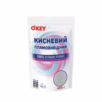 Средство для удаления пятен O'KEY Кислородный 100% 450 г (4820049384321)