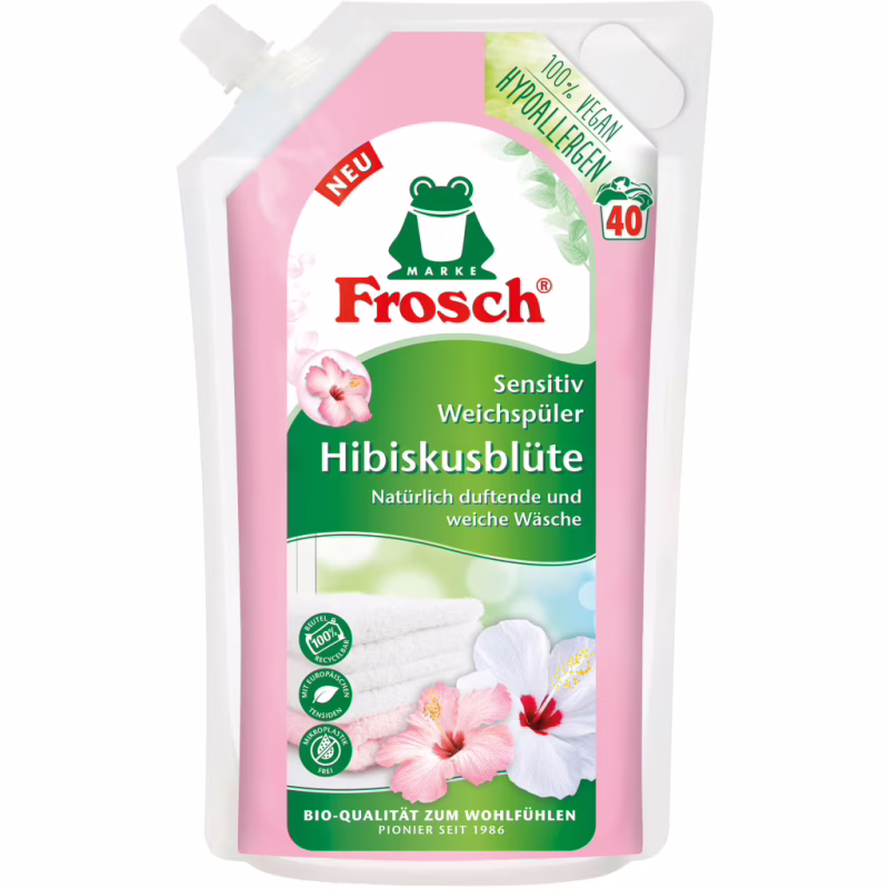 Кондиционер для белья Frosch Цветы Гибискуса 1 л (4001499968464)