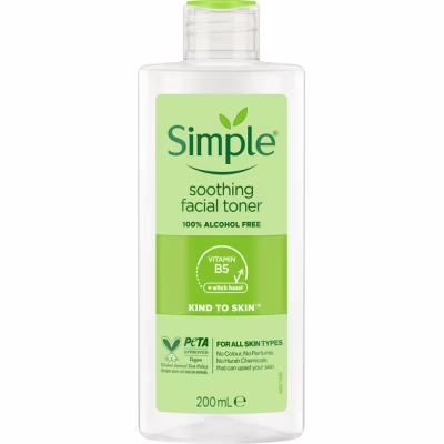 Тонік для обличчя Simple Soothing Facial Toner Заспокійливий 200 мл (5011451103856)