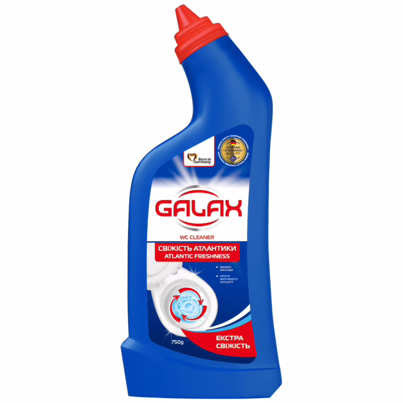 Средство для чистки унитаза Galax Свежесть атлантики 750 г (4262396145376)