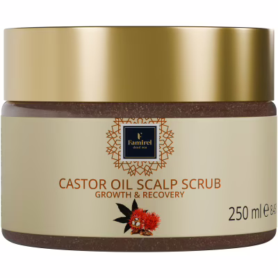 Скраб для кожи головы Famirel Castor Oil Активный рост и восстановление 250 мл (7290114085786)