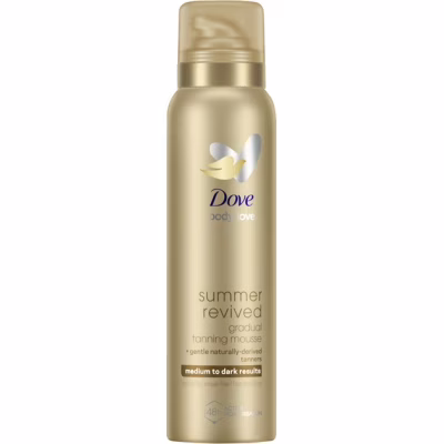 Автозасмага Dove Body Love Summer Revived Мус для тіла Від середнього до темного 150 мл (8710847962783)