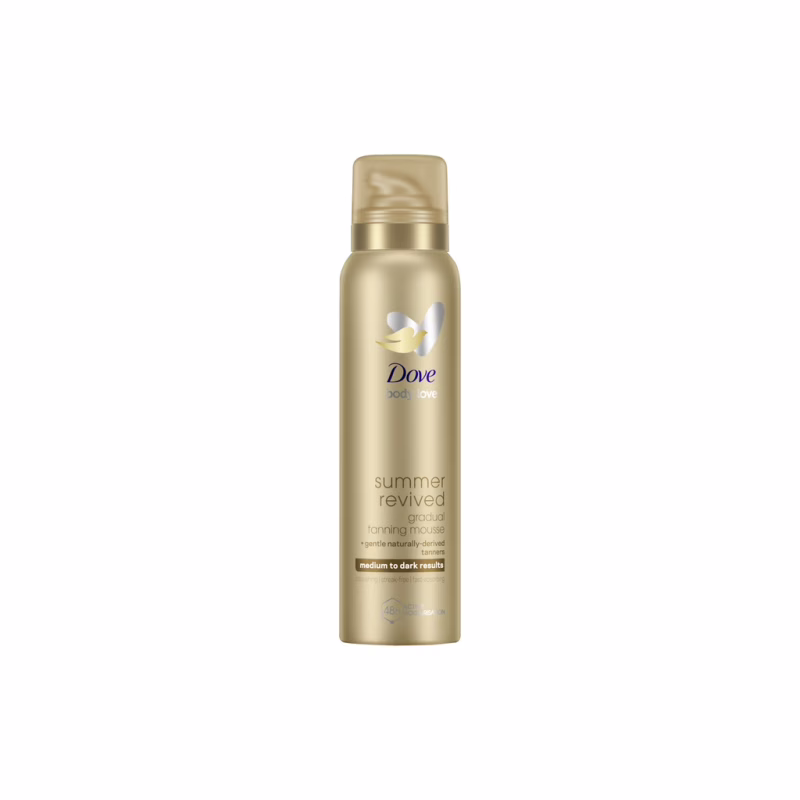 Автозасмага Dove Body Love Summer Revived Мус для тіла Від середнього до темного 150 мл (8710847962783)