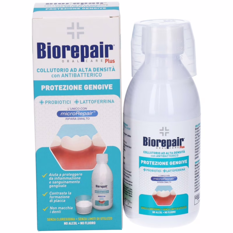 Ополаскиватель для полости рта Biorepair Plus Интенсивное лечение 250 мл (8017331072561)