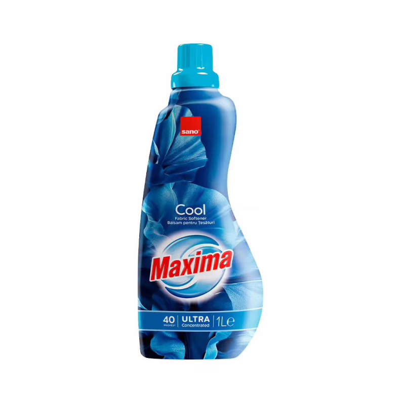 Кондиціонер для білизни Sano Maxima Cool Суперконцентрований пом'якшувач 1 л (7290102992867)