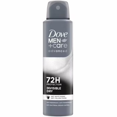 Антиперспирант Dove Men+Care Невидимая сухость 72 часа 150 мл (8720181284359)