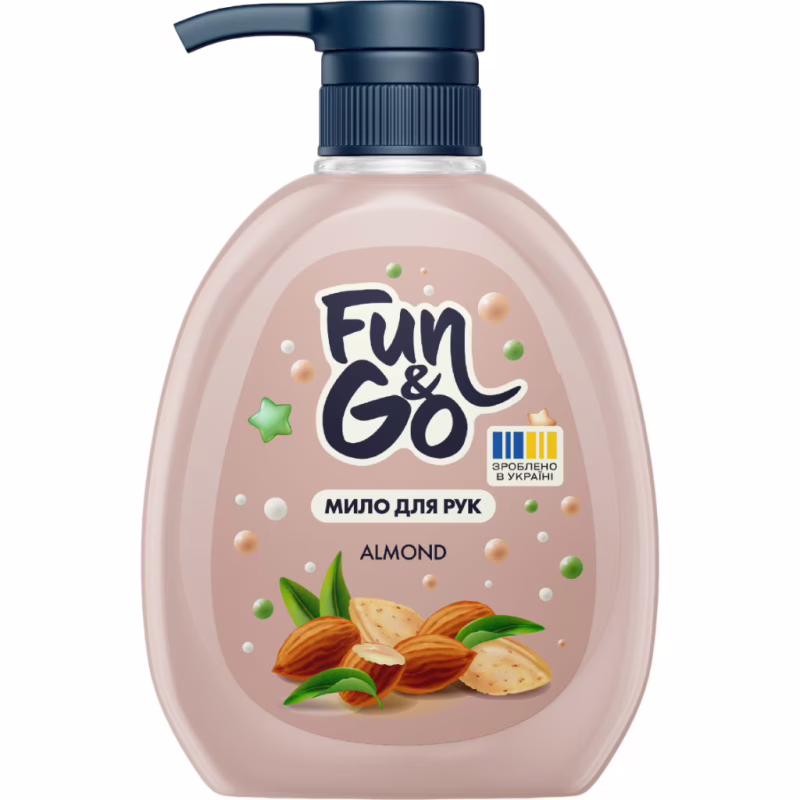 Рідке мило Fun&Go Almond 300 мл (4820204701772)