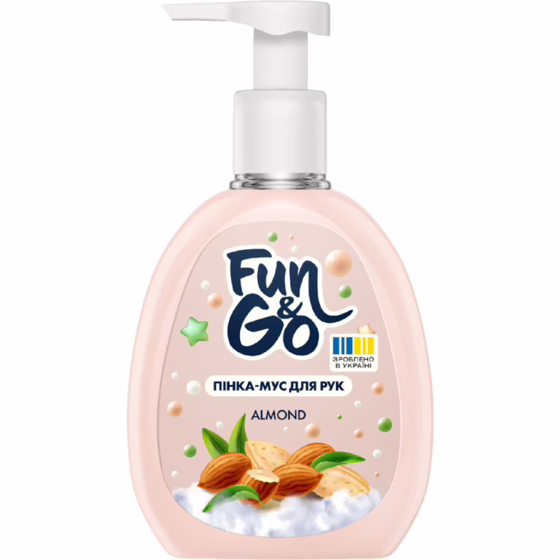 Мыло-пенка Fun&Go Almond 300 мл (4820204701819)