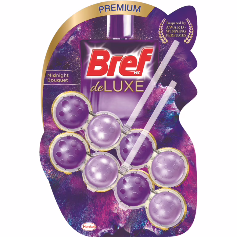 Туалетный блок Bref De Luxe Аромат чарующей ночи 2 х 50 г (9000101820218)