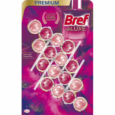 Туалетный блок Bref De Luxe Нежная магнолия 4 х 50 г (9000101819038)