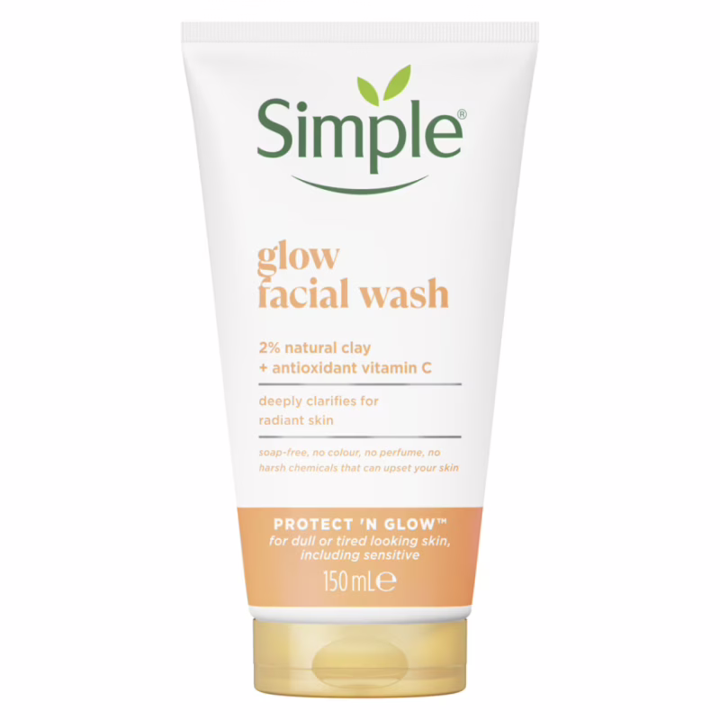 Гель для умывания Simple Protect N Glow 1 Glow Facial Wash 150 мл (8717163866924)