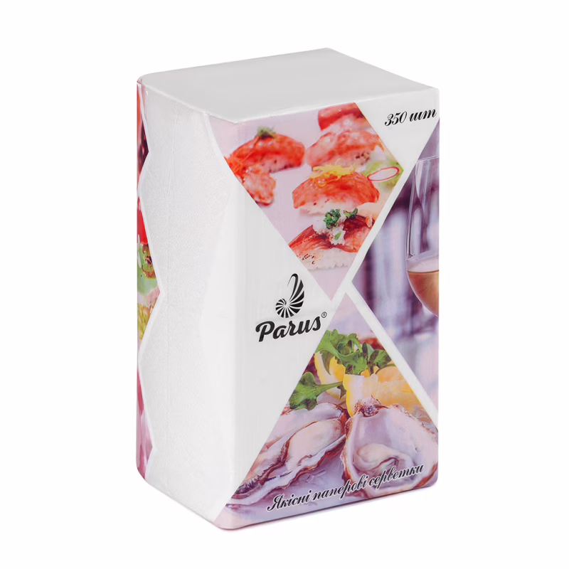 Салфетки столовые Parus 1 слой 350 шт. (4820044170097)