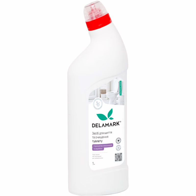 Средство для чистки унитаза DeLaMark Лимонник и вербена 1 л (4820152333704)