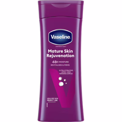 Лосьйон для тіла Vaseline Intensive Care Омолодження зрілої та сухої шкіри 400 мл (8714100012604)