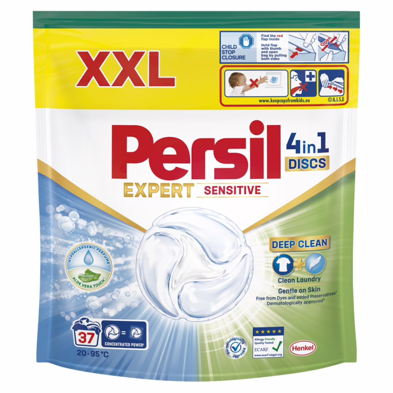 Капсулы для стирки Persil 4in1 Discs Expert Sensitive Deep Clean 37 шт. (9000101830941)
