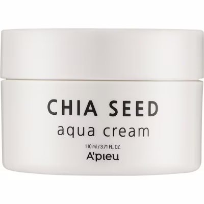 Крем для обличчя A'pieu Chia Seed Aqua Cream Для зволоження шкіри з насінням чіа 100 мл (8806185791007)