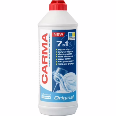 Средство для ручного мытья посуды Carma Original 450 мл (4820204702847)