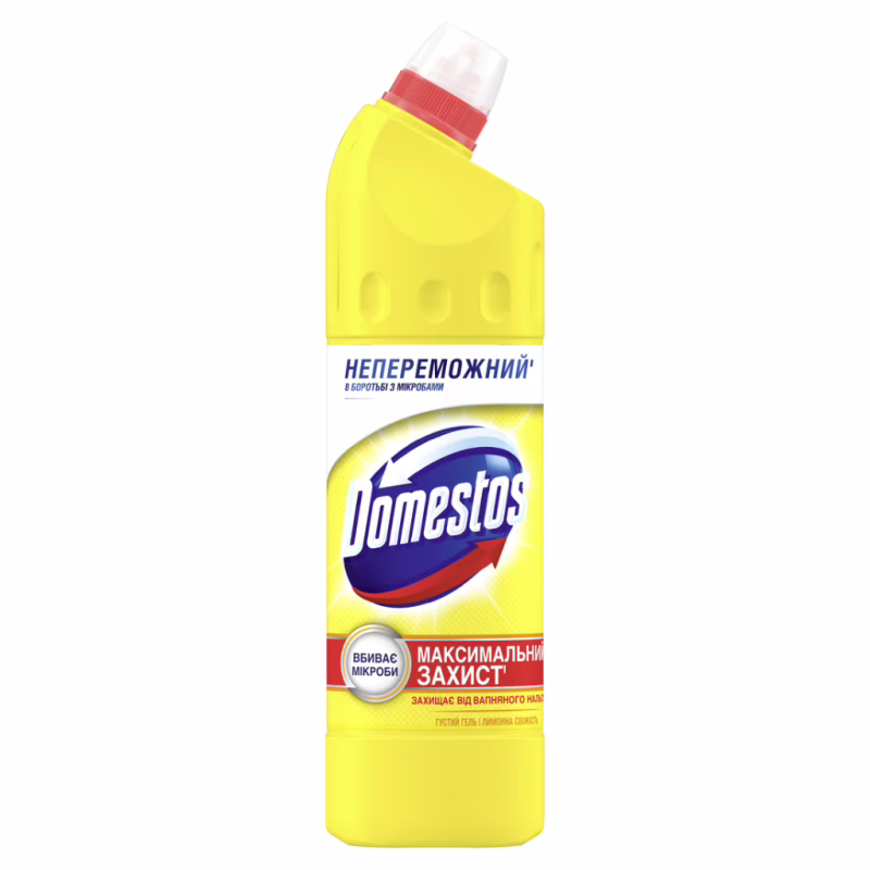 Рідина для чищення ванн Domestos Максимальний Захист Лимонна свіжість 24 години 750 мл (8720181679049)