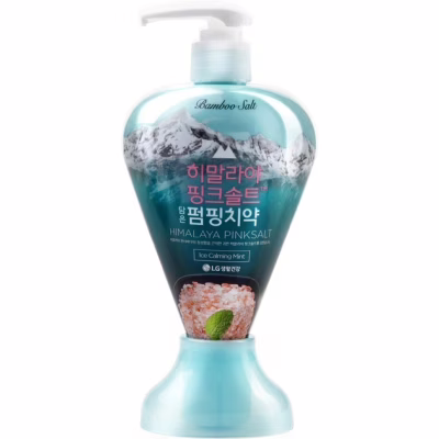 Зубная паста LG Perioe Himalaya Pinksalt Ice Calming Mint Toothpaste С розовой гималайской солью 285 г (8801051018097)