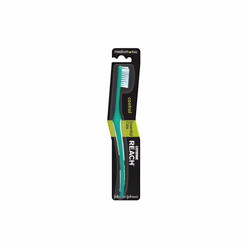 Зубна щітка Reach Control Medium Toothbrush Зелена (8801051803487)