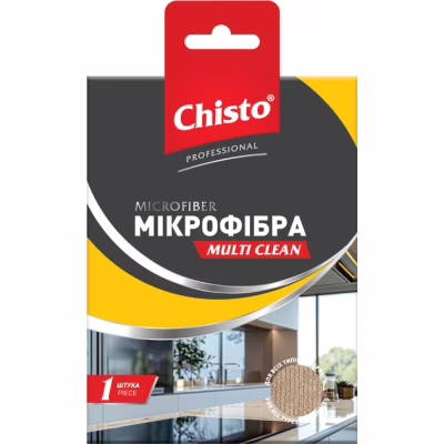 Салфетки для уборки Chisto Multi Clean Микрофибра 1 шт. (4820204702861)