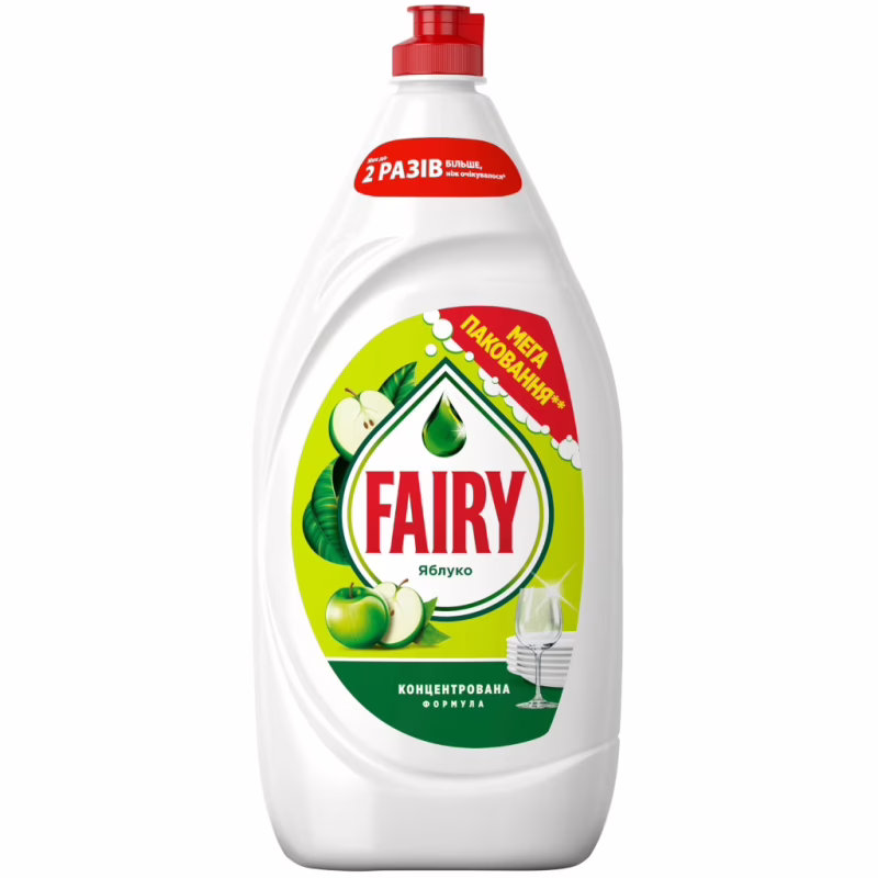 Средство для ручного мытья посуды Fairy Яблоко 1350 мл (8006530111829)