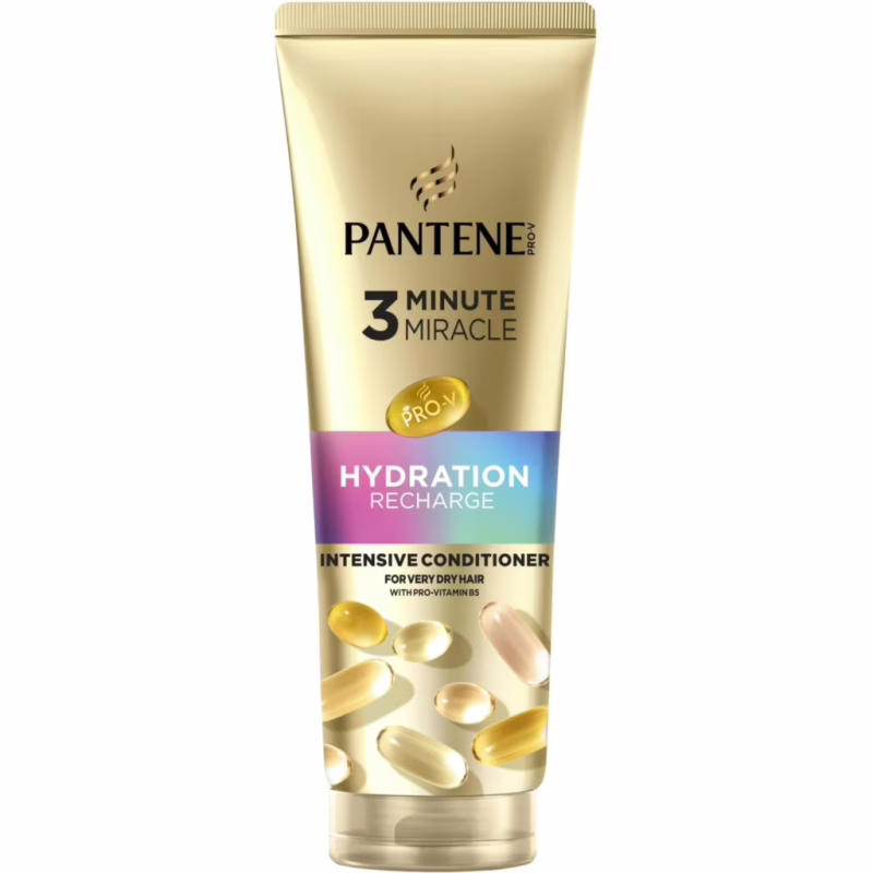 Кондиционер для волос Pantene Pro-V 3 Minute Miracle Hydration Recharge 220 мл (8700216938860)