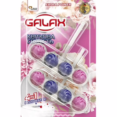 Туалетный блок Galax Цветочная свежесть 2 х 55 г (4823128005384)